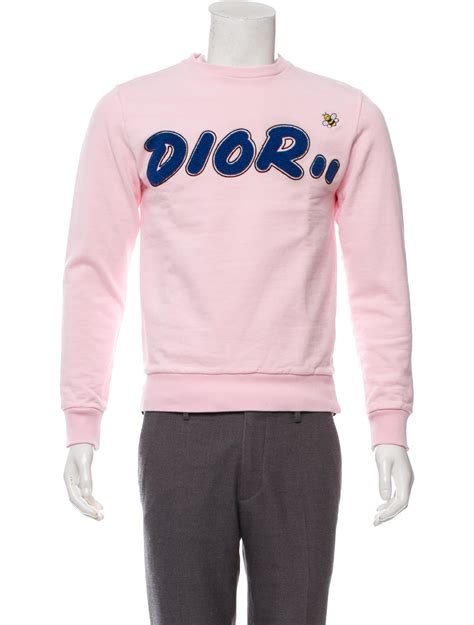 dior pink sweatshirt|dior sweaters for men.